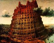 BRUEGEL, Pieter the Elder The Little Tower of Babel France oil painting artist